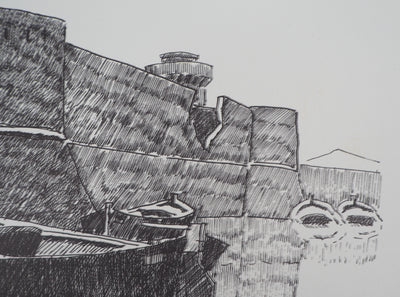 Umberto TOFANI : Fortezza Medicea - art (détail)