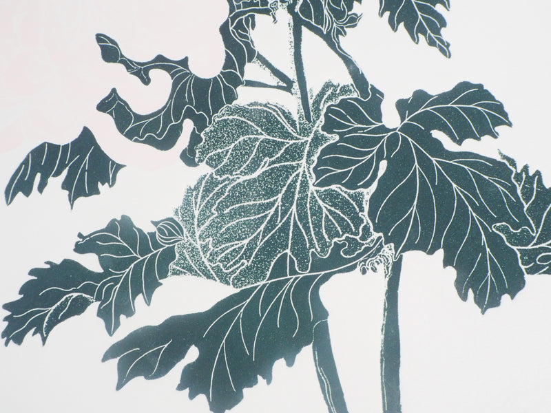 Fernando TORMO : Les Spider Mums - Gravure (détail)