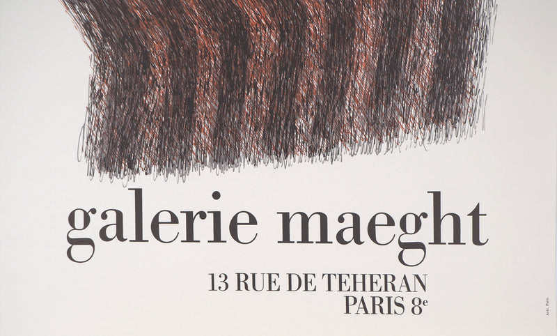 Raoul UBAC : Motif rayé - Affiche (détail)