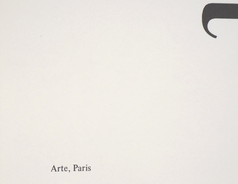 Raoul UBAC : Motif rayé - Affiche (détail)