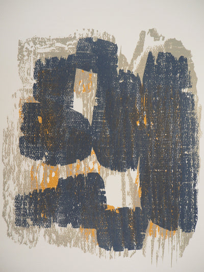 Raoul UBAC : Rythme, 1962 - Gravure sur bois