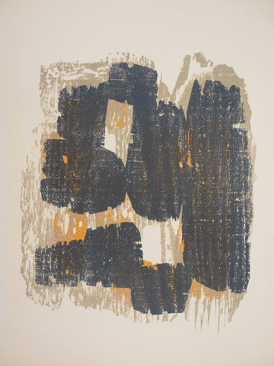 Raoul UBAC : Rythme, 1962 - Gravure sur bois (détail)
