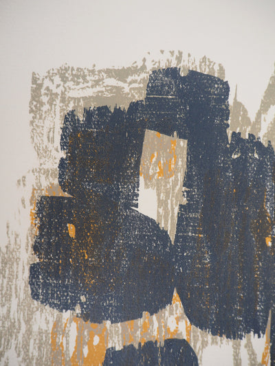 Raoul UBAC : Rythme, 1962 - Gravure sur bois (détail)