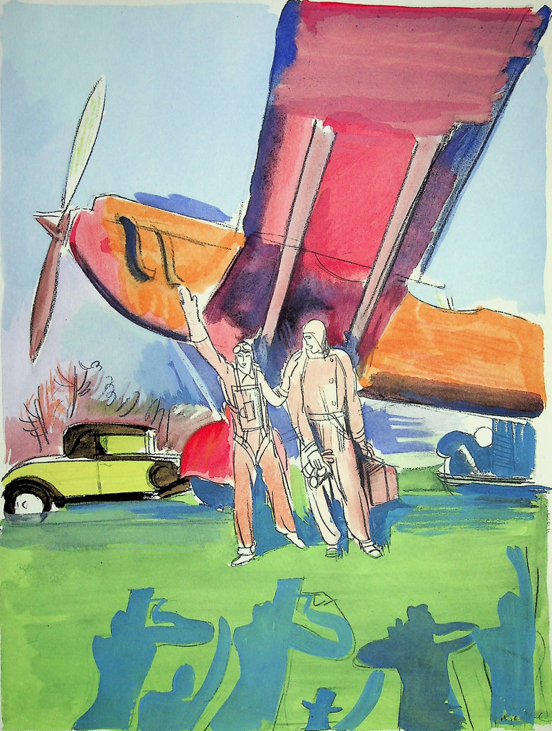 Milivoj UZELAC : Aviation : Baptême de l&