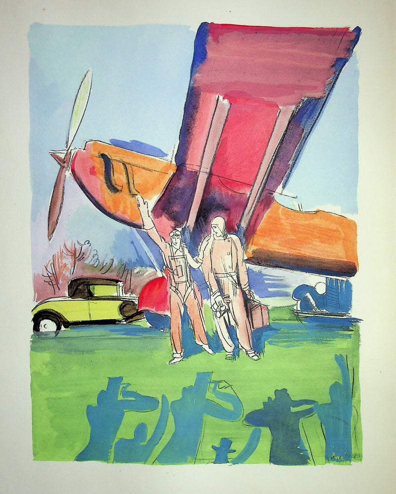 Milivoj UZELAC : Aviation : Baptême de l&