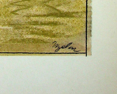 Milivoj UZELAC : Bateau : le Hors Bord, Lithographie originale (photo de détail 2) - Crédit photo : Galerie Art.Paris
