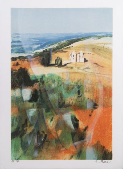 Jean-Baptiste VALADIE : Limoge : La Chapelle du Mont Gargan, 1977 - Lithographie