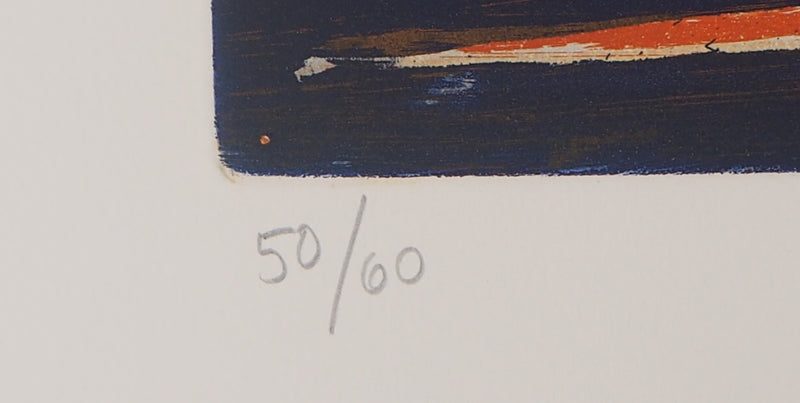 Remigio VALDES DE HOYOS : Voyage nocturne, 1992 - Gravure (détail)