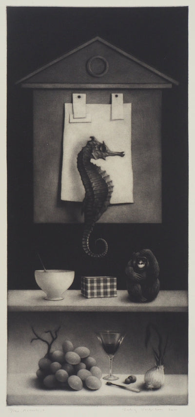 Erling Longva VALTYRSON : Le roi de la mer, 2010 - Gravure