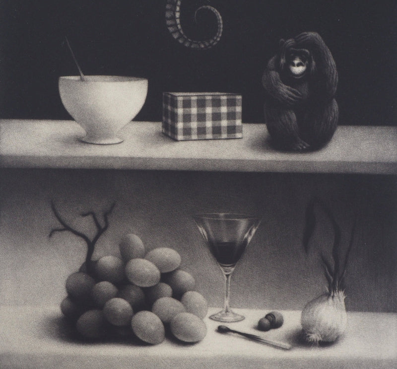 Erling Longva VALTYRSON : Le roi de la mer, 2010 - Gravure (détail)