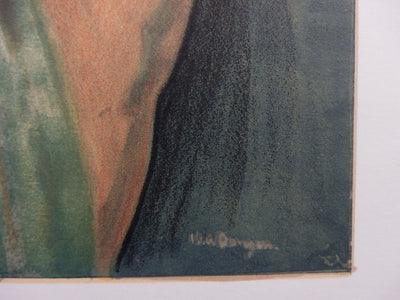 Kees VAN DONGEN : Autoportrait en Neptune - Affiche (détail)