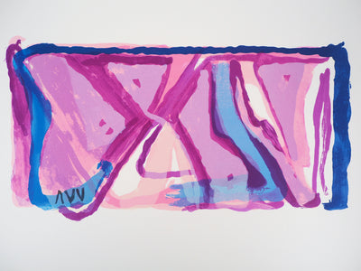 Bram VAN VELDE : La joie, Lithographie originale (photo de détail 3) - Crédit photo : Galerie Art.Paris