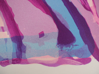 Bram VAN VELDE : La joie, Lithographie originale (photo de détail 5) - Crédit photo : Galerie Art.Paris