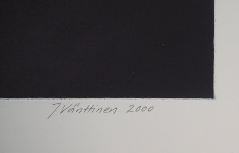 Jukka VANTTINEN : Le lendemain, 2000 - Gravure (détail)