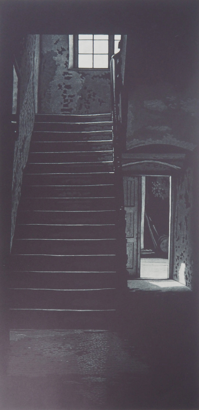 Jukka VANTTINEN : Le lendemain, 2000 - Gravure (détail)