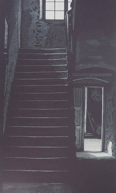Jukka VANTTINEN : Le lendemain, 2000 - Gravure (détail)
