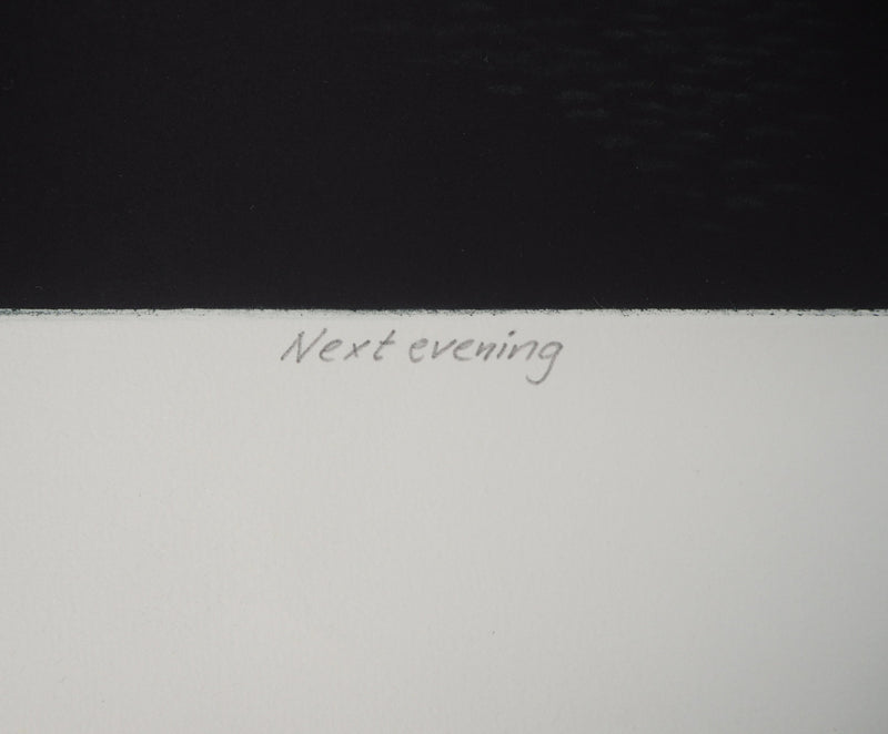 Jukka VANTTINEN : Le lendemain, 2000 - Gravure (détail)