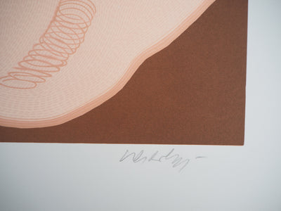 Victor VASARELY : Composition cinétique aux jouets (Origines), 1986 - Lithographie (détail)