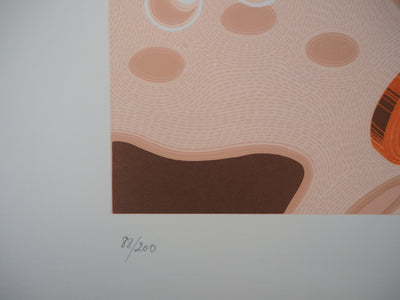 Victor VASARELY : Composition cinétique aux jouets (Origines), 1986 - Lithographie (détail)