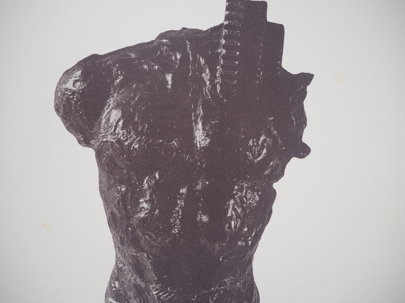 Carlos VAZQUEZ MATA : Hommage à la sculpture - Héliogravure (détail)