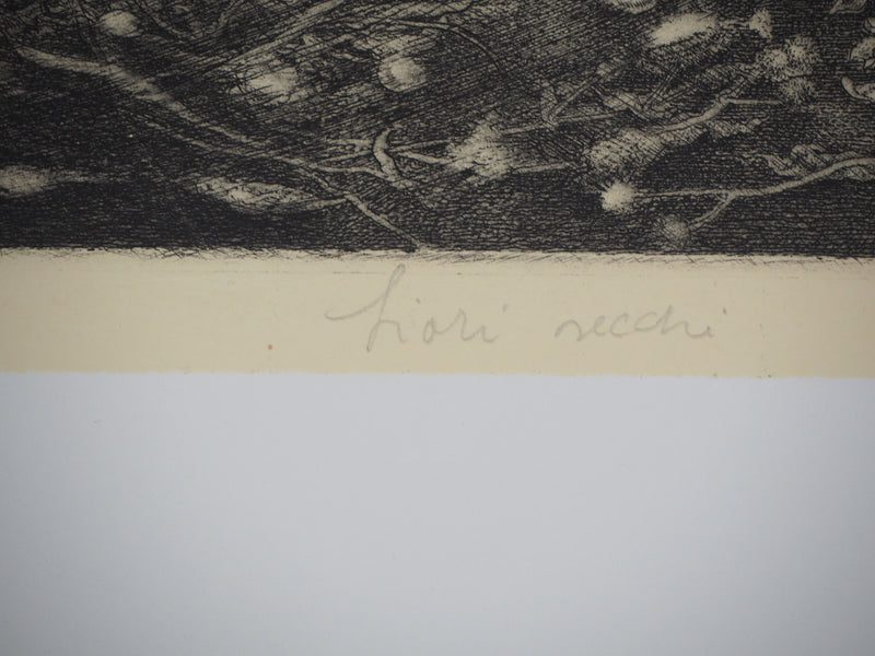 Jean-Pierre VELLY : Liori secchi - Gravure (détail)