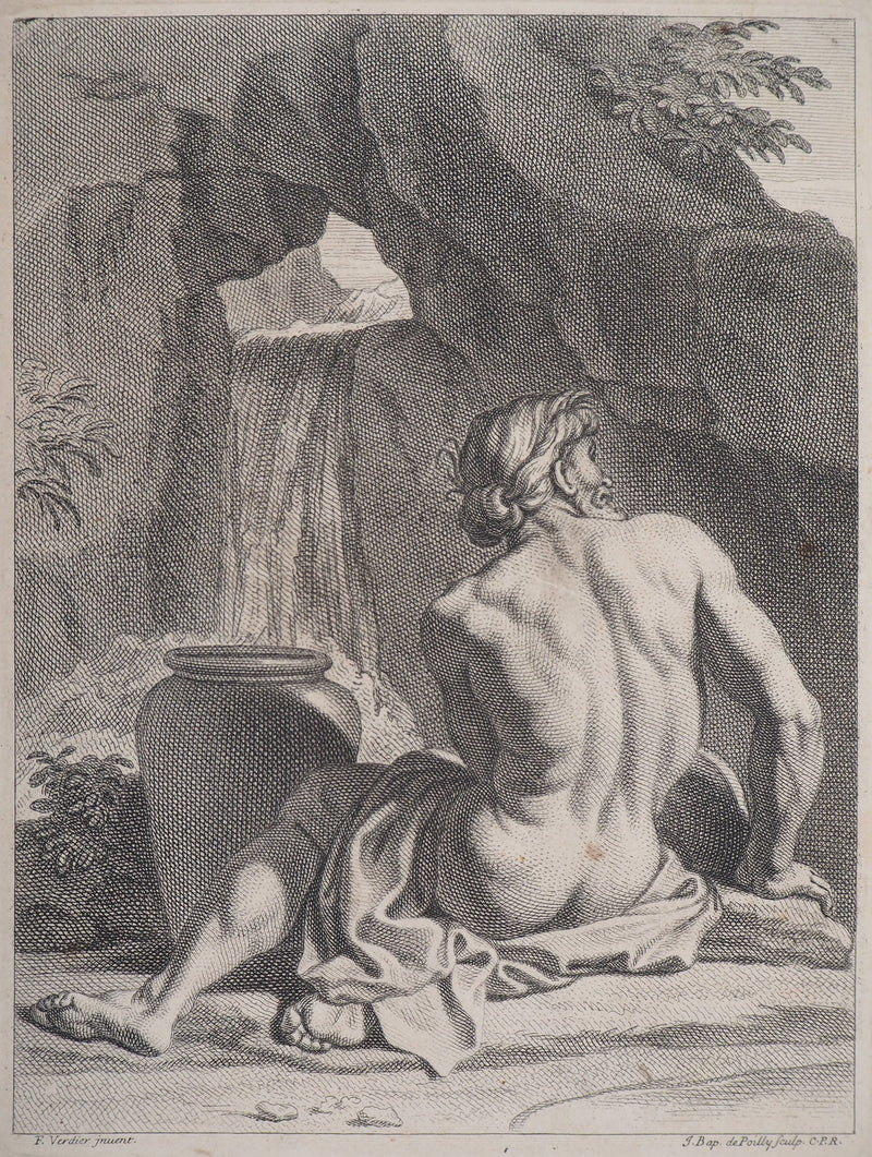 François VERDIER : La toilette des Dieux - Gravure