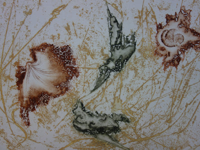 Georges VIAL : Attirance - Gravure (détail)