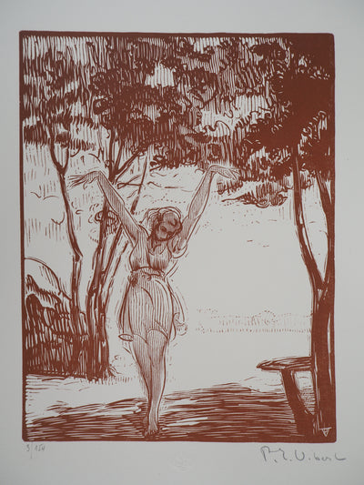 Pierre Eugène VIBERT : La Jeune Lumière, 1923 - Gravure sur bois