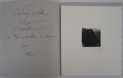 Christiane VIELLE : Nouvelle année, 1992 - Gravure (détail)
