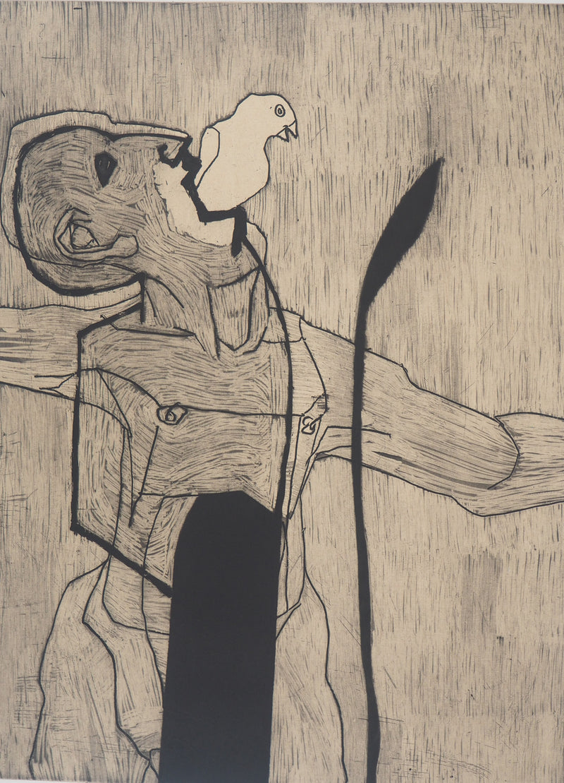 François VINCENT : Allégorie : La Fertilité, 1997 - Gravure