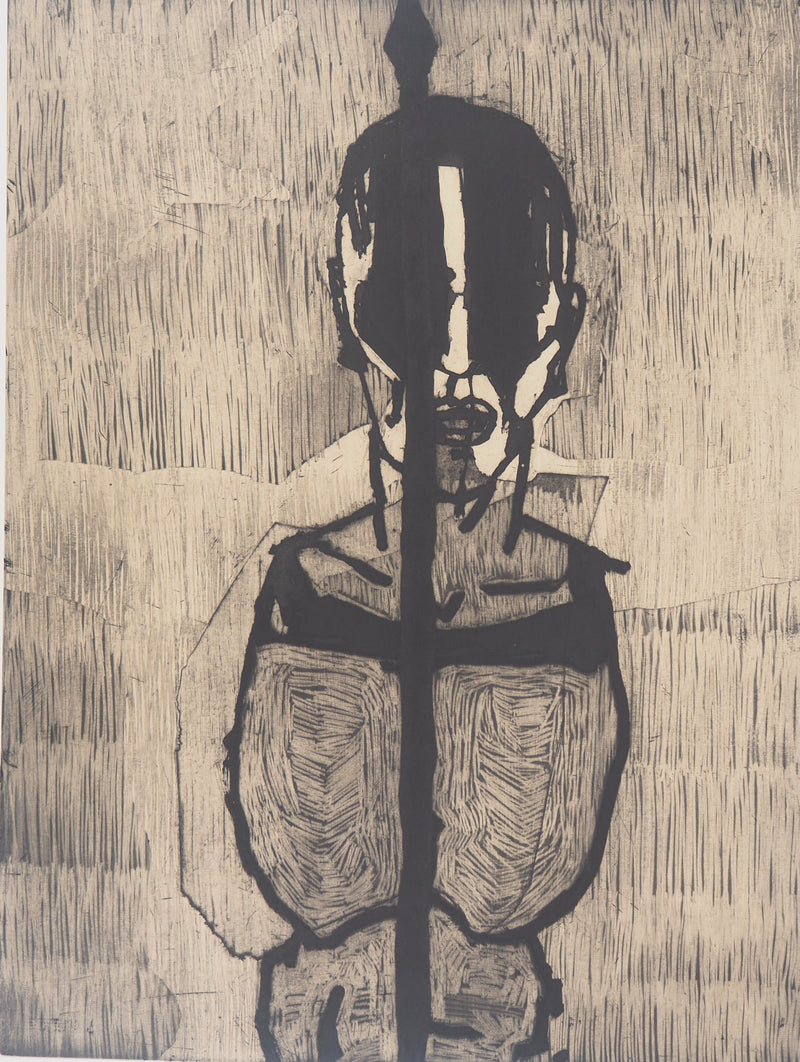 François VINCENT : La même et la différence, 1997 - Gravure (détail)