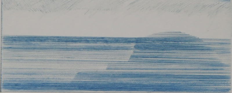 Annie WARNIER : Naissance  - Gravure (détail)
