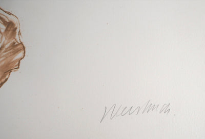 Claude WEISBUCH : Au cirque, 1983 - Lithographie (détail)