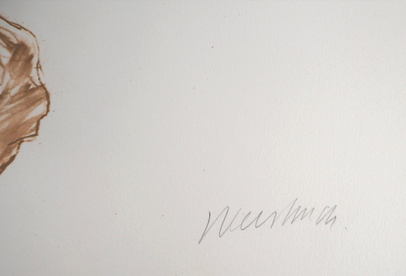 Claude WEISBUCH : Au cirque, 1983 - Lithographie (détail)