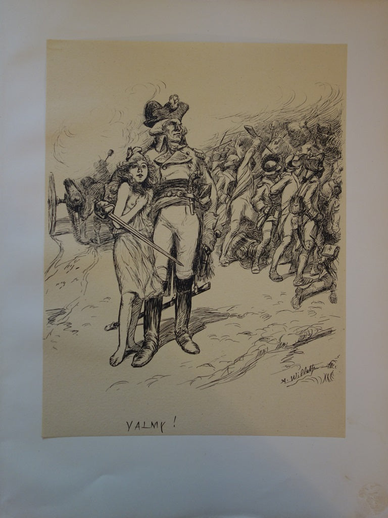 Adolphe WILLETTE : Valmy - Lithographie