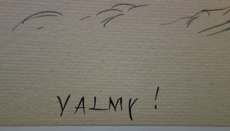 Adolphe WILLETTE : Valmy - Lithographie (détail)