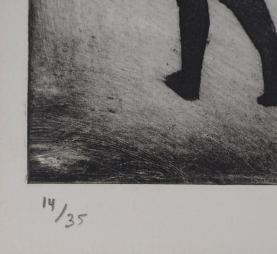 Julian WILLIAMS : 4 Contemporary Dancers - Gravure (détail)