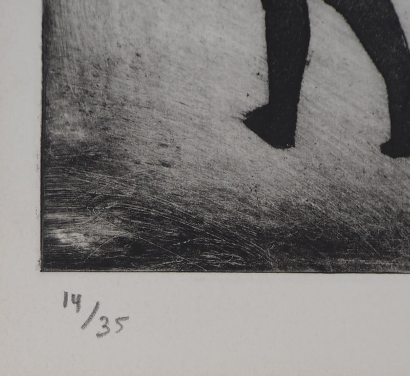 Julian WILLIAMS : 4 Contemporary Dancers - Gravure (détail)