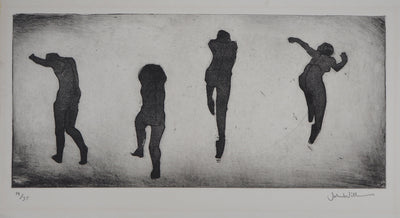 Julian WILLIAMS : 4 Contemporary Dancers - Gravure (détail)