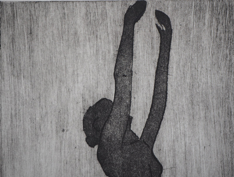 Julian WILLIAMS : La danseuse - Gravure (détail)