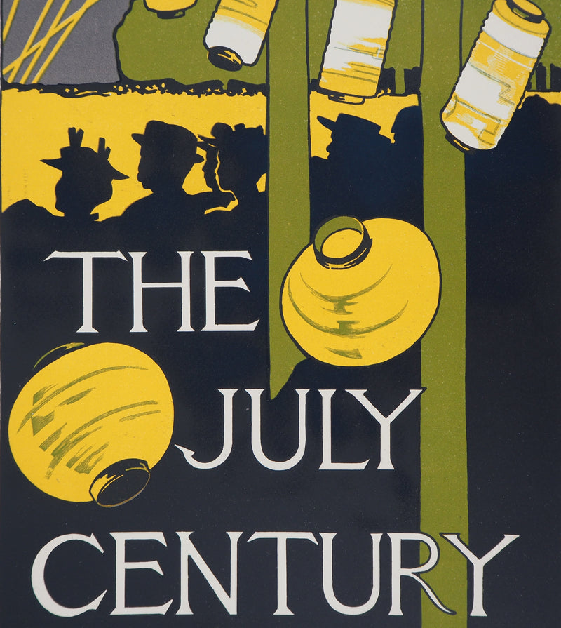 Charles Herbert WOODBURY : Fête estivale (The July Century), 1895 - Affiche (détail)