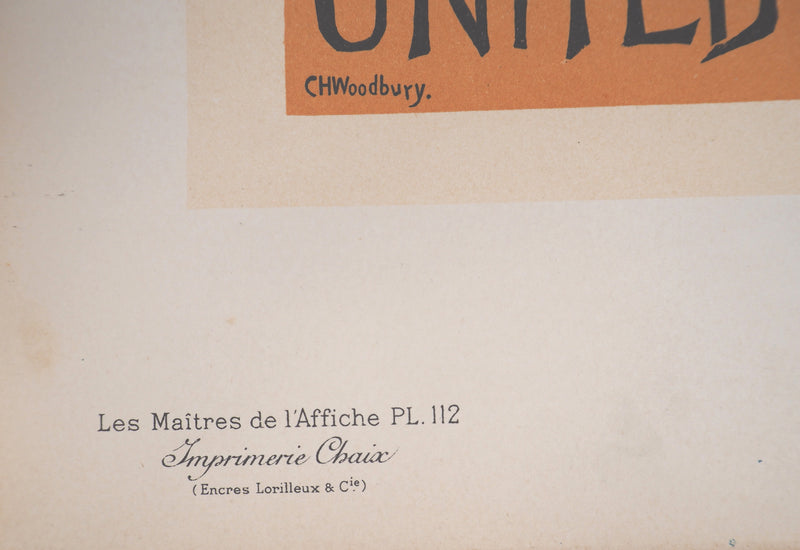 Charles Herbert WOODBURY : Hollandaise aux sabots, 1897 - Affiche (détail)