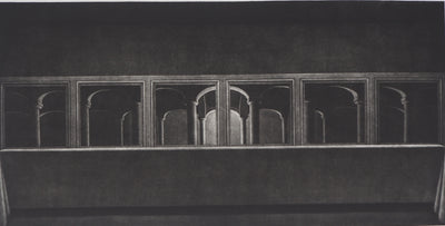 Bruno YVONNET : L'avant Cène - Gravure