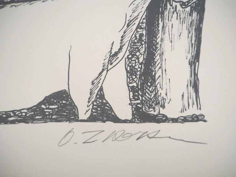 Ossip ZADKINE : Mythologie : Hercule et les écuries d&