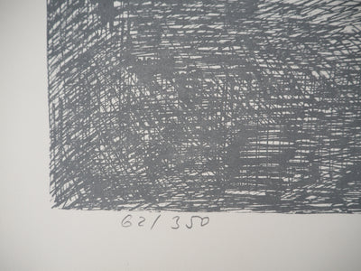 Ossip ZADKINE : Mythologie : Hercule luttant contre l'hydre de Lerne, 1960 - Lithographie (détail)