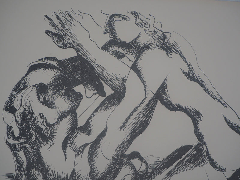Ossip ZADKINE : Mythologie : Hercule et la ceinture d&