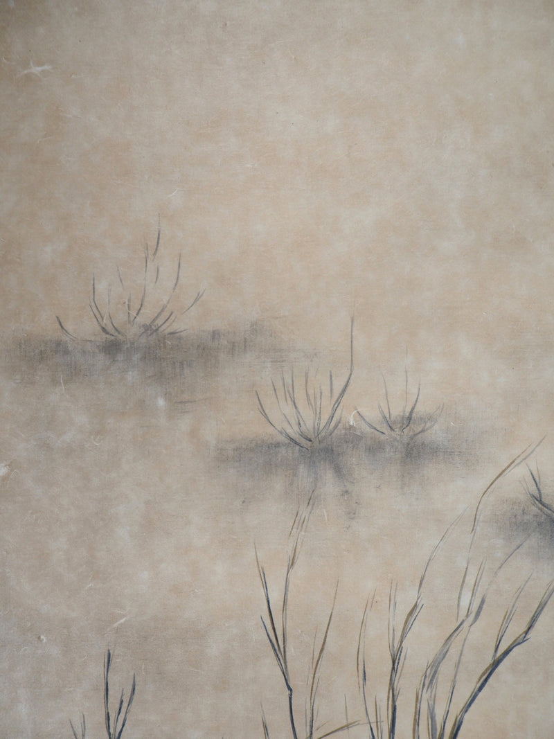  ZAROU : Désert - Lithographie (détail)