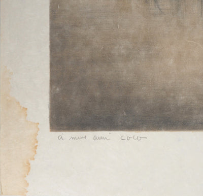  ZAROU : Désert - Lithographie (détail)